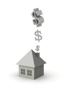 house-with-dollar-bills-up-the-chimney