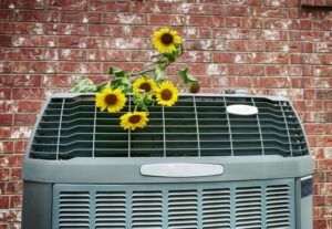 air-conditioning-with-flowers